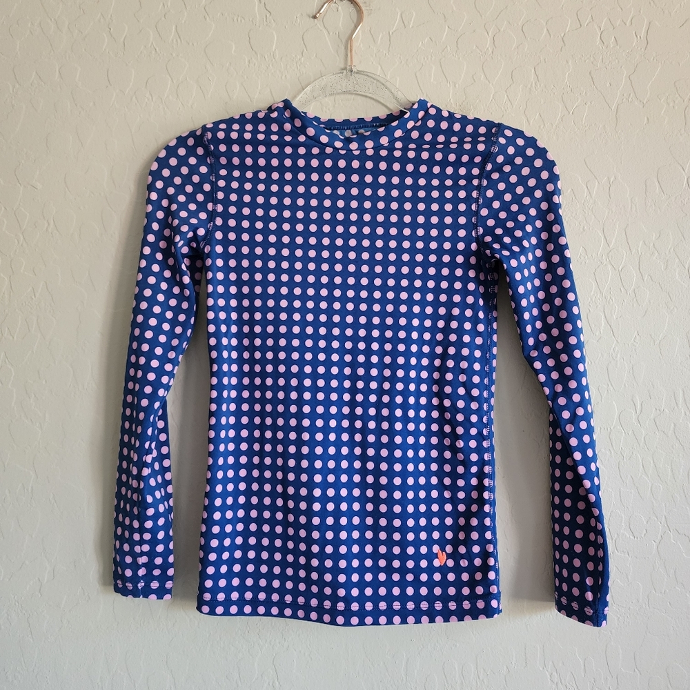 ⭐4/$20 Crewcuts Girls Long‎ Sleeve Rashguard Swim Top Size 12